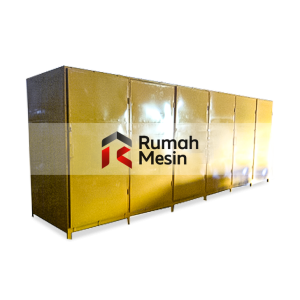 Mesin oven untuk mengeringkan briket